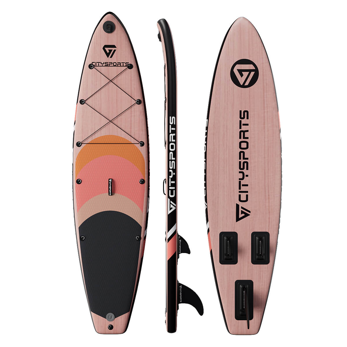 CITYSPORTS SUP-Board – Stand-Up Paddle Board for Leisure, Fitness & Adventure