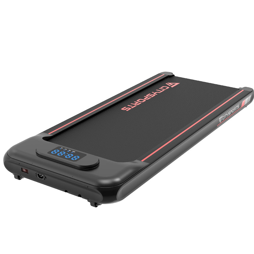 CITYSPORTS 550W Foldable Walking Pad – Bluetooth Speaker, 1–6 km/h, Compact Home & Office Treadmill