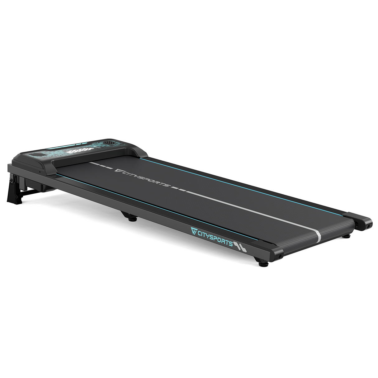 CITYSPORTS Portable Walking Pad – Foldable Home & Office Treadmill with LED, Remote & Quiet Motor